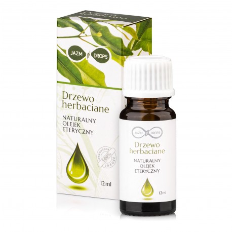 Naturalny olejek eteryczny Drzewo herbaciane 12 ml JAZM In DROPS