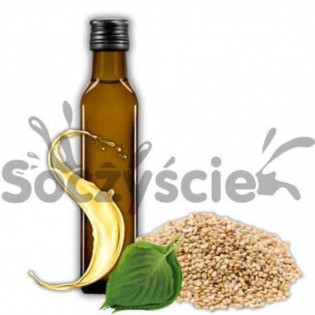 Olej sezamowy tłoczony na zimno z 0,5 kg sezamu